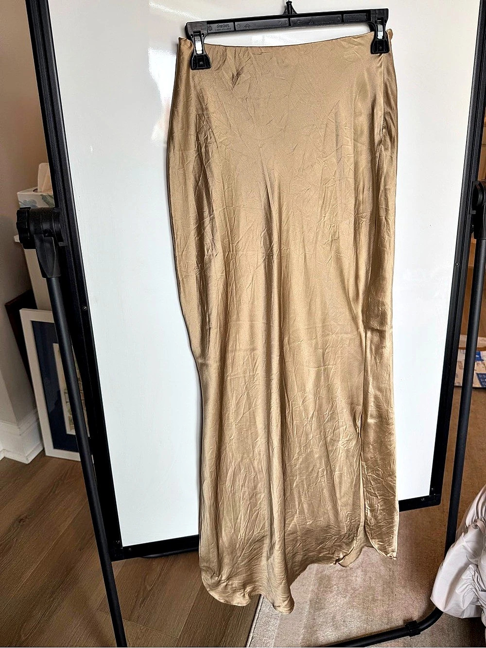 Banana Republic Maxi Skirt in Brown Size XS Like New 100% Silk